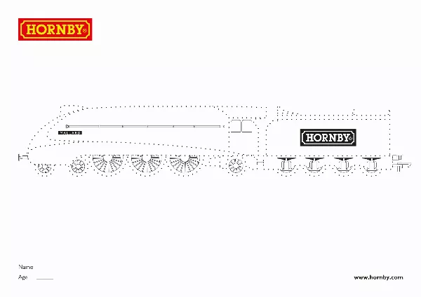 Hornby Train Dot to Dot